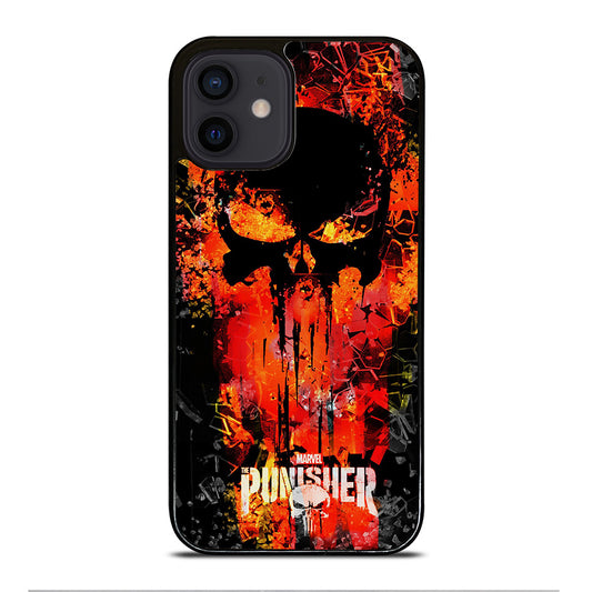 THE PUNISHER MARVEL SKULL LOGO 2 iPhone 12 Mini Case Cover