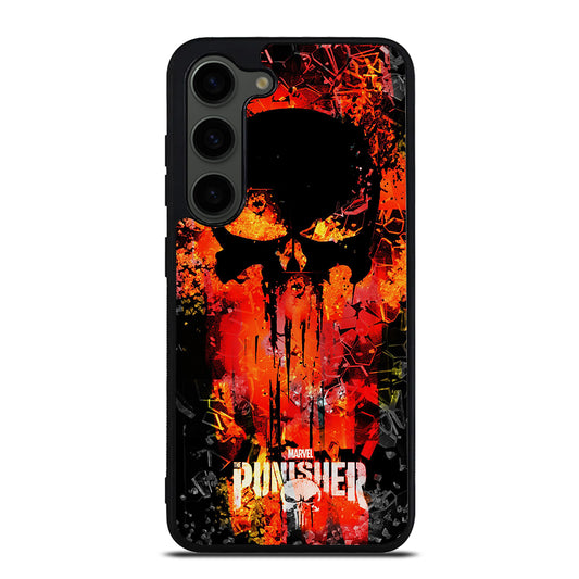 THE PUNISHER MARVEL SKULL LOGO 2 Samsung Galaxy S23 Plus Case Cover
