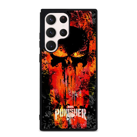 THE PUNISHER MARVEL SKULL LOGO 2 Samsung Galaxy S23 Ultra Case Cover