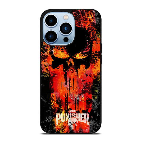 THE PUNISHER MARVEL SKULL LOGO 2 iPhone 13 Pro Max Case Cover