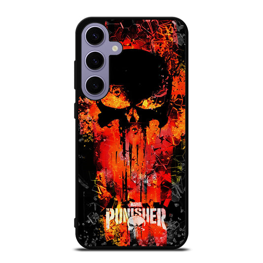 THE PUNISHER MARVEL SKULL LOGO 2 Samsung Galaxy S24 Plus Case Cover