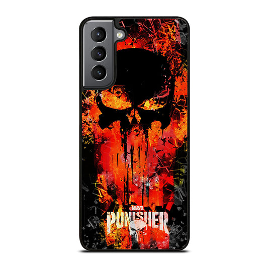 THE PUNISHER MARVEL SKULL LOGO 2 Samsung Galaxy S21 Plus Case Cover