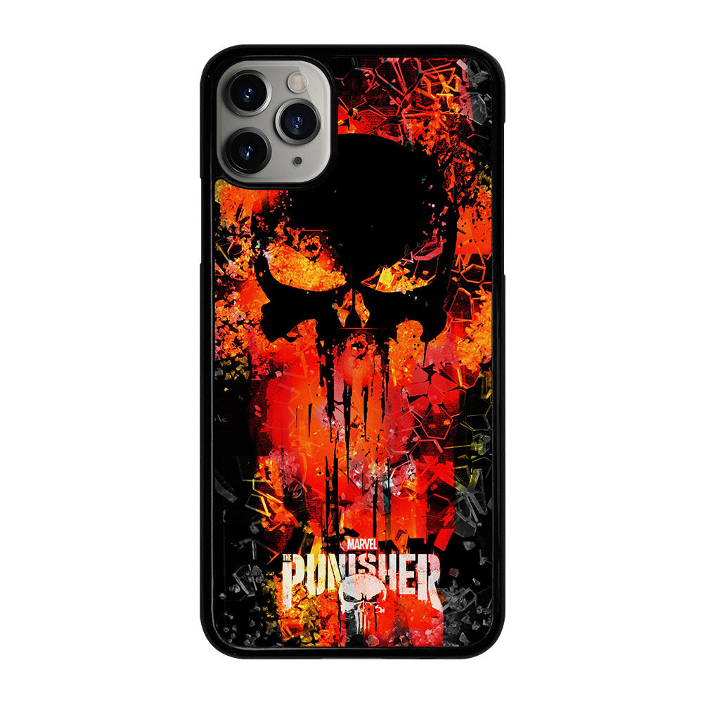 THE PUNISHER MARVEL SKULL LOGO 2 iPhone 11 Pro Max Case Cover