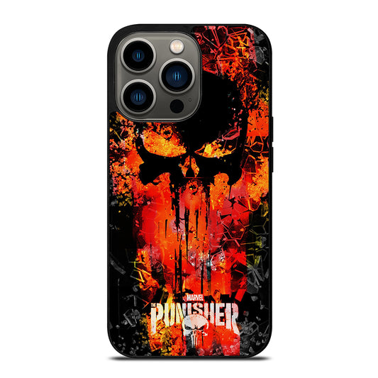 THE PUNISHER MARVEL SKULL LOGO 2 iPhone 13 Pro Case Cover