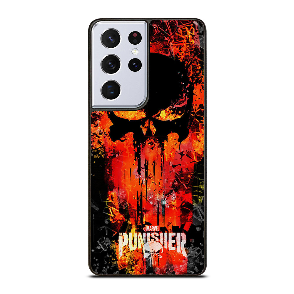 THE PUNISHER MARVEL SKULL LOGO 2 Samsung Galaxy S21 Ultra Case Cover