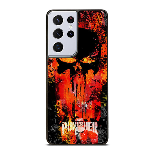 THE PUNISHER MARVEL SKULL LOGO 2 Samsung Galaxy S21 Ultra Case Cover