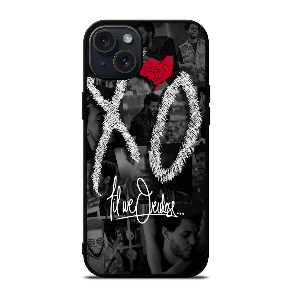 THE WEEKND XO COLLAGE LOGO iPhone 15 Plus Case Cover