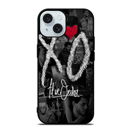THE WEEKND XO COLLAGE LOGO iPhone 15 Case Cover