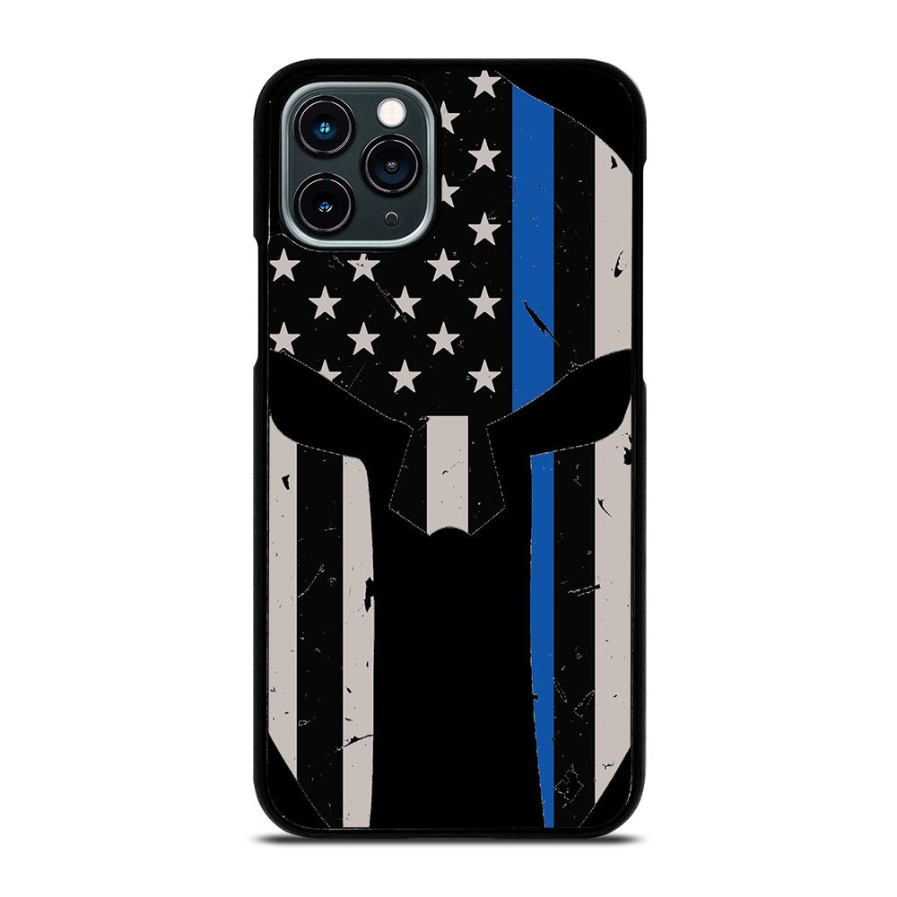 THIN BLUE LINE PUNISHER SKULL 1 iPhone 11 Pro Case Cover