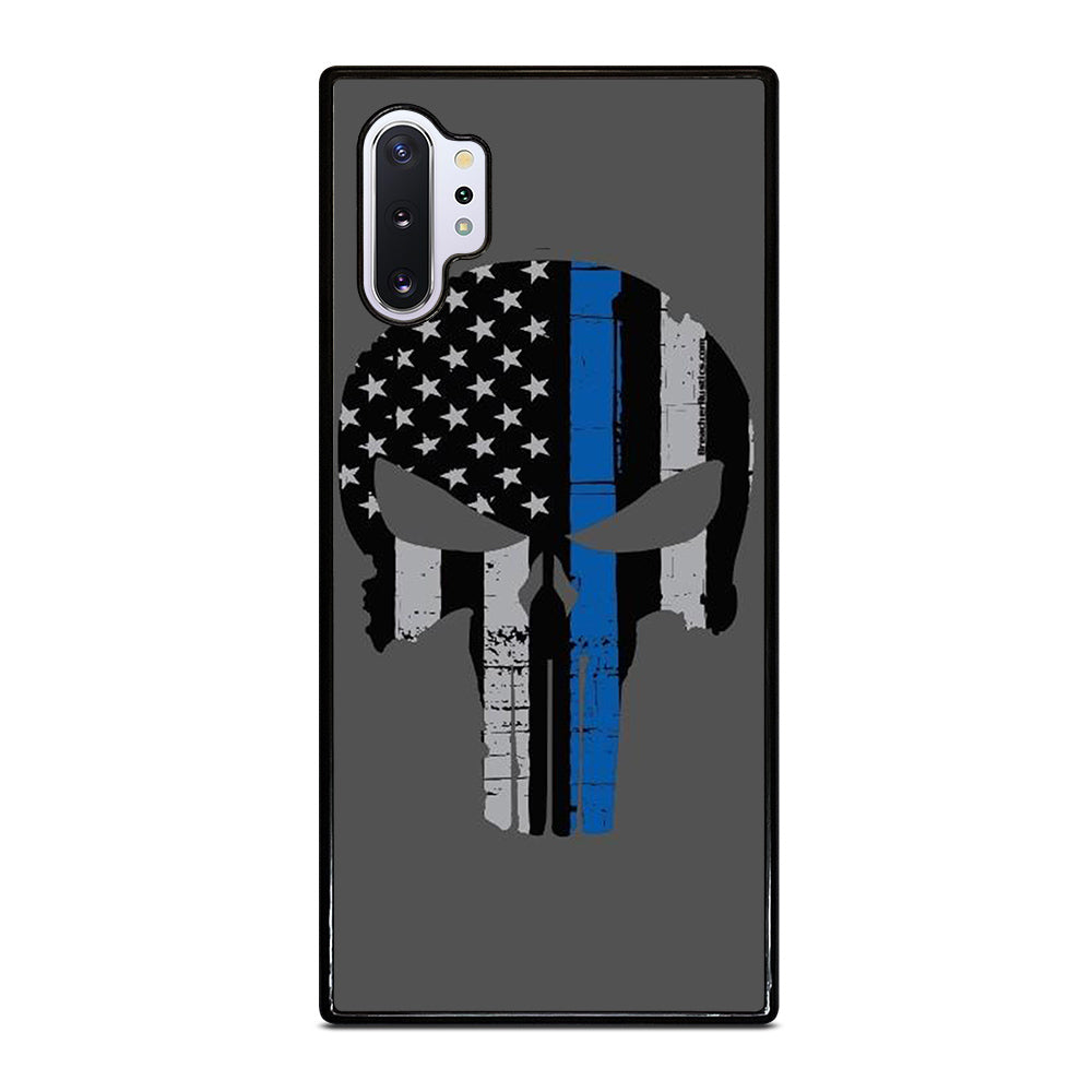 THIN BLUE LINE PUNISHER SKULL 2 Samsung Galaxy Note 10 Plus Case Cover