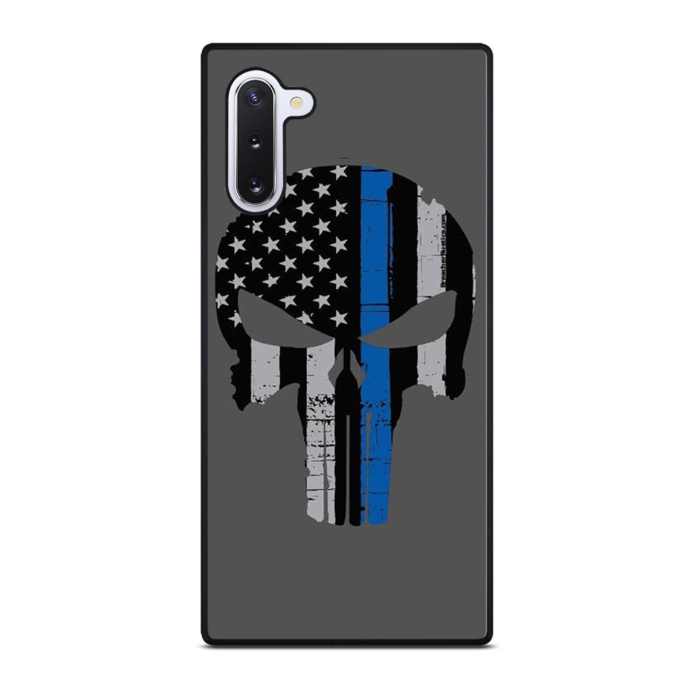 THIN BLUE LINE PUNISHER SKULL 2 Samsung Galaxy Note 10 Case Cover