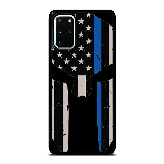 THIN BLUE LINE PUNISHER SKULL 1 Samsung Galaxy S20 Plus Case Cover