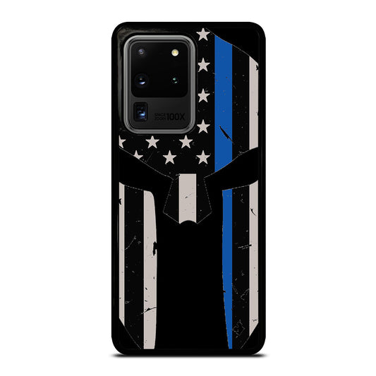 THIN BLUE LINE PUNISHER SKULL 1 Samsung Galaxy S20 Ultra Case Cover