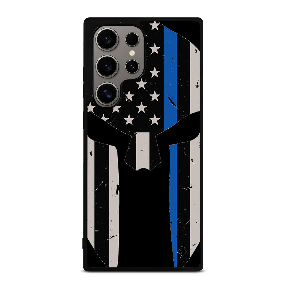 THIN BLUE LINE PUNISHER SKULL 1 Samsung Galaxy S24 Ultra Case Cover