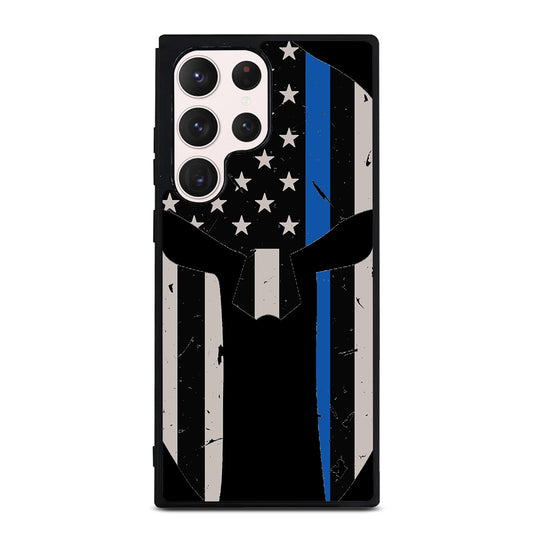 THIN BLUE LINE PUNISHER SKULL 1 Samsung Galaxy S23 Ultra Case Cover