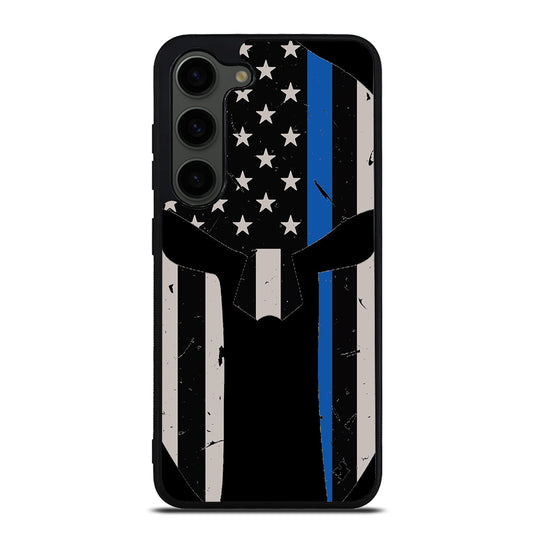 THIN BLUE LINE PUNISHER SKULL 1 Samsung Galaxy S23 Plus Case Cover