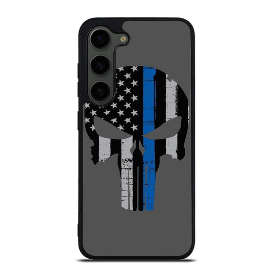 THIN BLUE LINE PUNISHER SKULL 2 Samsung Galaxy S23 Plus Case Cover