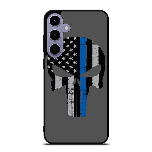 THIN BLUE LINE PUNISHER SKULL 2 Samsung Galaxy S24 Plus Case Cover