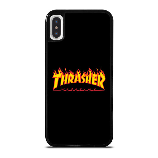 THRASHER MAGAZINE SKATEBOARD LOGO iPhone X / XS Case Cover