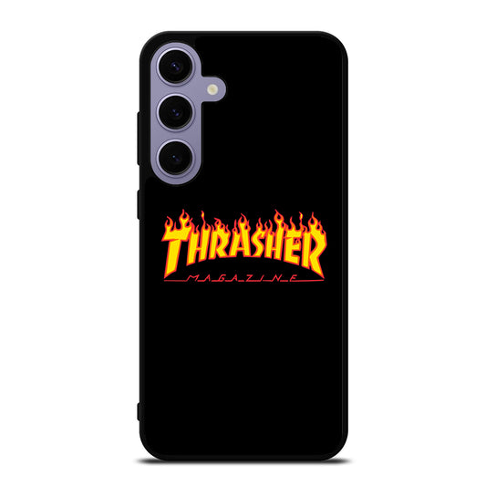 THRASHER MAGAZINE SKATEBOARD LOGO Samsung Galaxy S24 Plus Case Cover