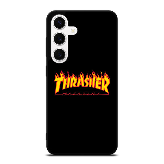 THRASHER MAGAZINE SKATEBOARD LOGO Samsung Galaxy S24 Case Cover