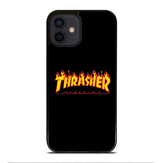 THRASHER MAGAZINE SKATEBOARD LOGO iPhone 12 Mini Case Cover