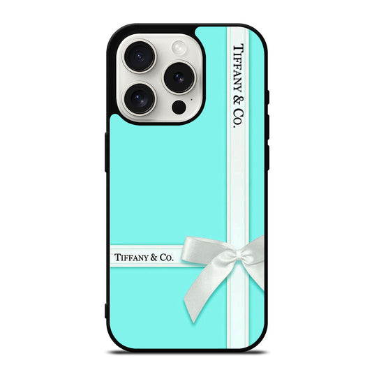 TIFFANY AND CO BLUE LOGO iPhone 15 Pro Case Cover
