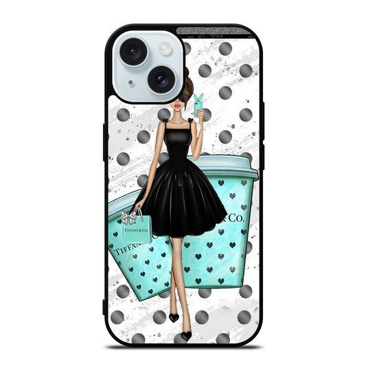 TIFFANY AND CO GIRL iPhone 15 Case Cover