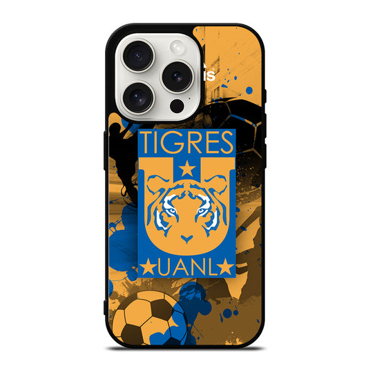 TIGRES UANL CLUB DE FOOTBALL 2 iPhone 15 Pro Case Cover