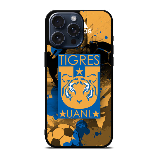 TIGRES UANL CLUB DE FOOTBALL 2 iPhone 15 Pro Max Case Cover