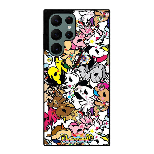 TOKIDOKI UNICORNO PATTERN 2 Samsung Galaxy S22 Ultra Case Cover