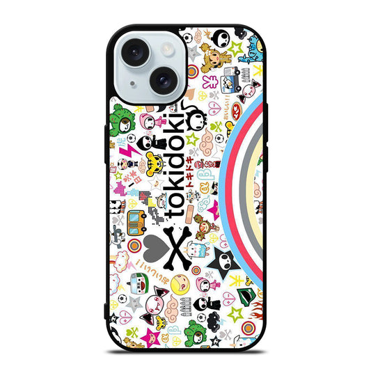 TOKIDOKI LOGO iPhone 15 Case Cover