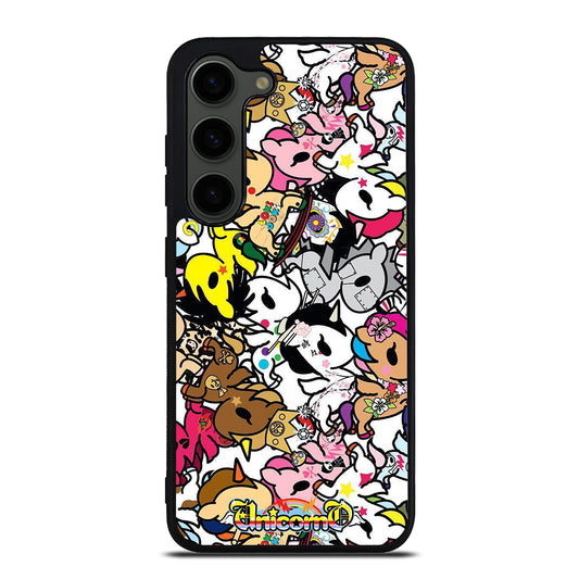 TOKIDOKI UNICORNO PATTERN 2 Samsung Galaxy S23 Plus Case Cover