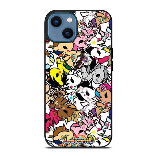 TOKIDOKI UNICORNO PATTERN 2 iPhone 14 Case Cover