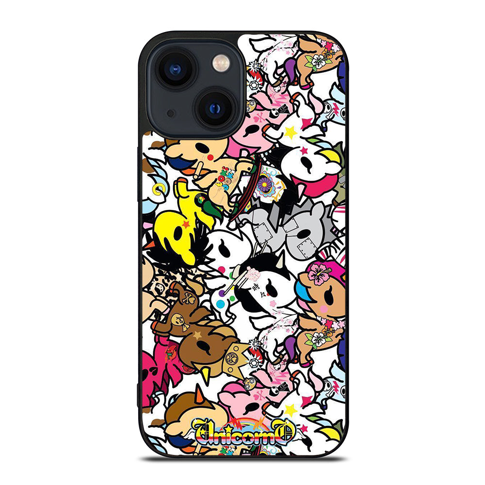 TOKIDOKI UNICORNO PATTERN 2 iPhone 14 Plus Case Cover