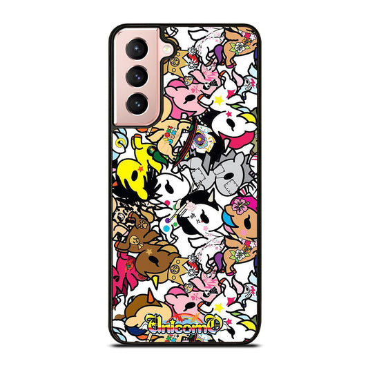 TOKIDOKI UNICORNO PATTERN 2 Samsung Galaxy S21 Case Cover