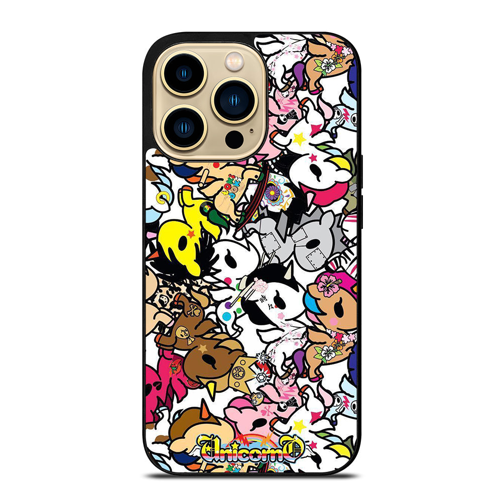TOKIDOKI UNICORNO PATTERN 2 iPhone 14 Pro Max Case Cover