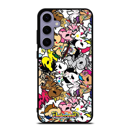 TOKIDOKI UNICORNO PATTERN 2 Samsung Galaxy S24 Plus Case Cover