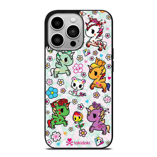 TOKIDOKI UNICORNO PATTERN iPhone 14 Pro Case Cover