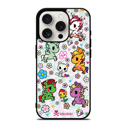 TOKIDOKI UNICORNO PATTERN iPhone 15 Pro Case Cover