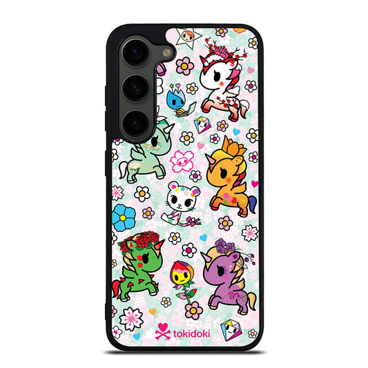 TOKIDOKI UNICORNO PATTERN Samsung Galaxy S23 Plus Case Cover