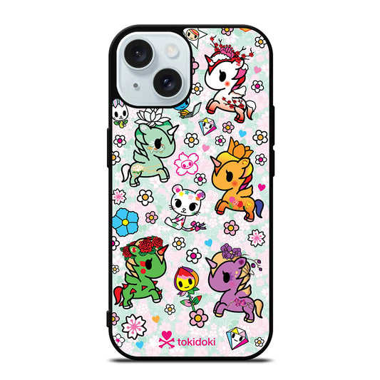 TOKIDOKI UNICORNO PATTERN iPhone 15 Case Cover