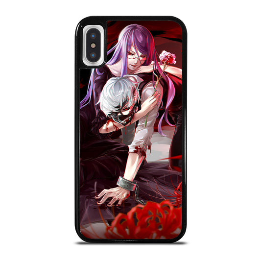 TOKYO GHOUL KANEKI KEN AND RIZE iPhone X / XS Case Cover