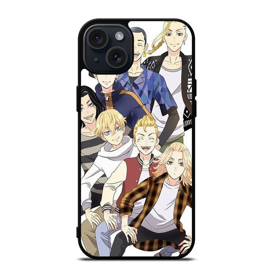 TOKYO REVENGERS ALL CHARACTERS 1 iPhone 15 Plus Case Cover