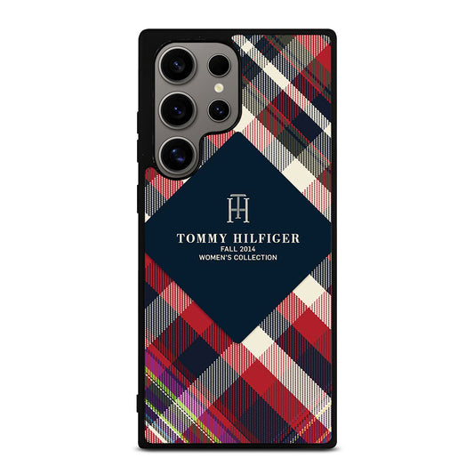 TOMMY HILFIGER LOGO PLAID Samsung Galaxy S24 Ultra Case Cover
