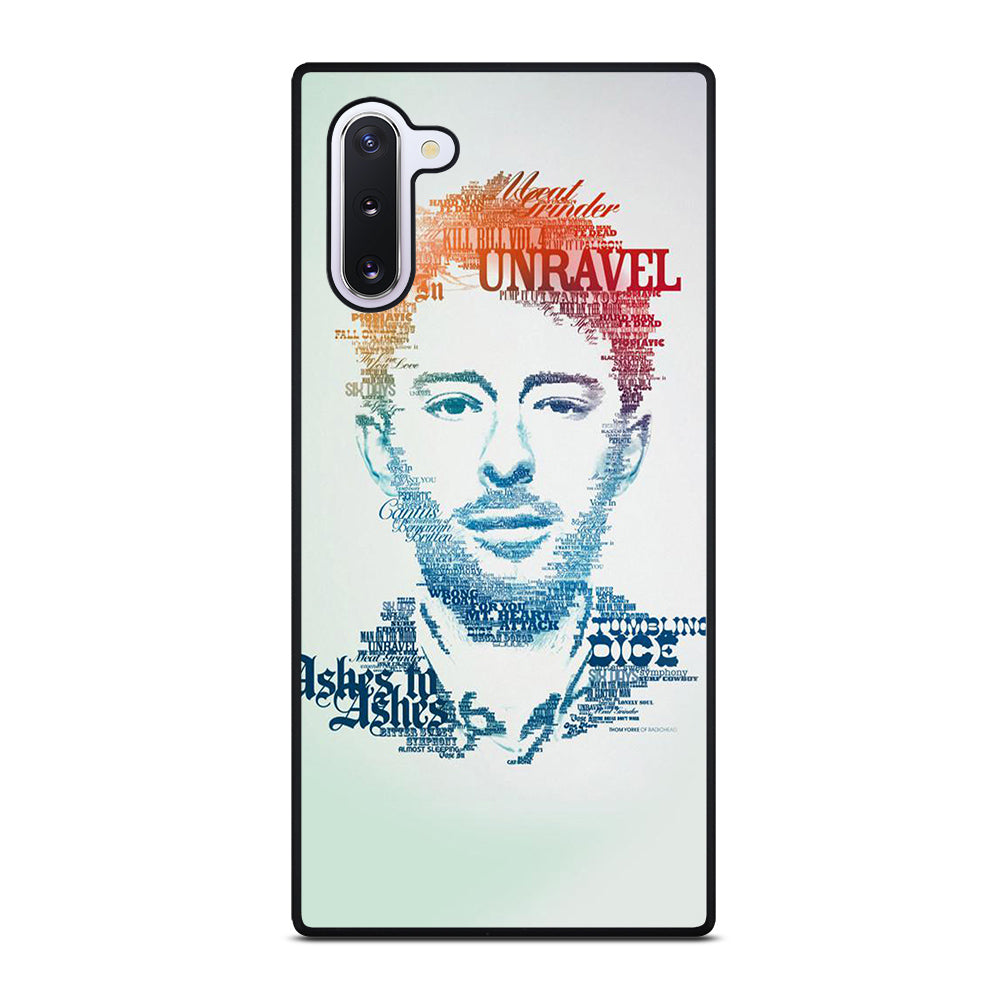 TOM YORKE RADIOHEAD QUOTE Samsung Galaxy Note 10 Case Cover