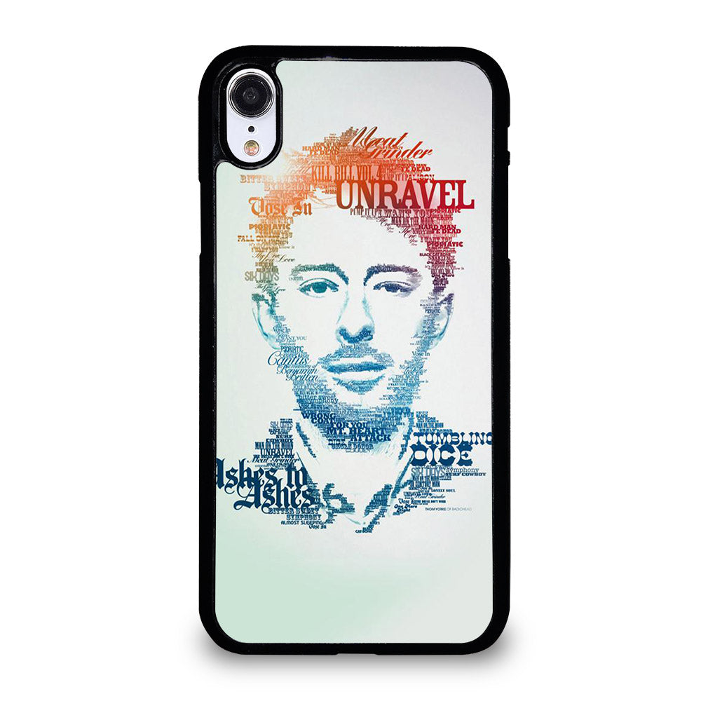 TOM YORKE RADIOHEAD QUOTE iPhone XR Case Cover