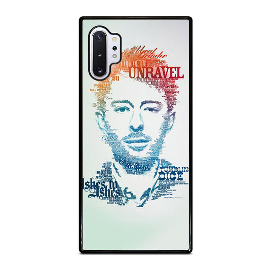 TOM YORKE RADIOHEAD QUOTE Samsung Galaxy Note 10 Plus Case Cover