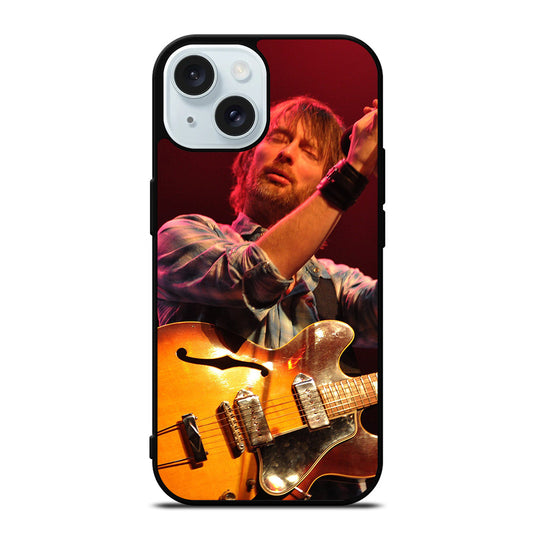 TOM YORKE AND GUITAR RADIOHEAD iPhone 15 Case Cover