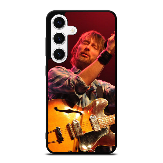 TOM YORKE AND GUITAR RADIOHEAD Samsung Galaxy S24 Case Cover